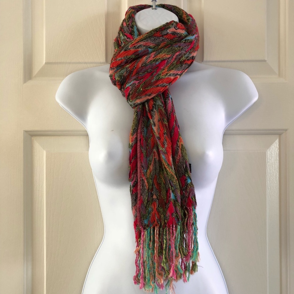 Beautiful Multicolored Scarf - Picture 2 of 5